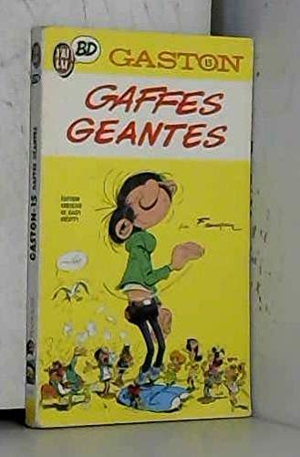 Beispielbild fr Gaston. Vol. 15. Gaffes Gantes zum Verkauf von RECYCLIVRE