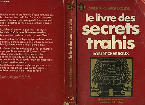 Stock image for Le Livre des secrets trahis (J'ai lu) for sale by medimops