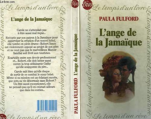 Stock image for L'Ange de la Jamaque (Duo) for sale by Librairie Th  la page