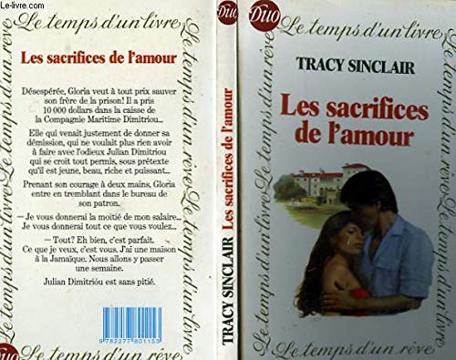 Beispielbild fr Les Sacrifices de l'amour (Duo) zum Verkauf von Ammareal