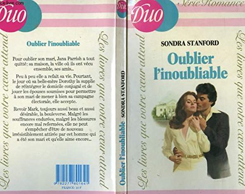 Stock image for Oublier l'inoubliable for sale by Librairie Th  la page