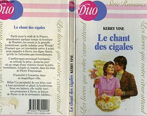 Stock image for Le Chant des cigales (Duo) for sale by Librairie Th  la page