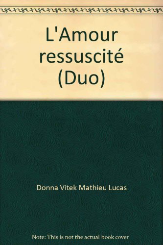Stock image for L'Amour ressuscit (Duo) for sale by Librairie Th  la page