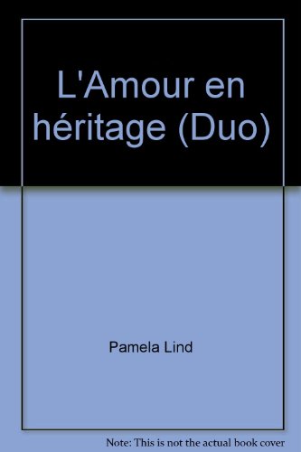Stock image for L'Amour en hritage (Duo) for sale by Librairie Th  la page