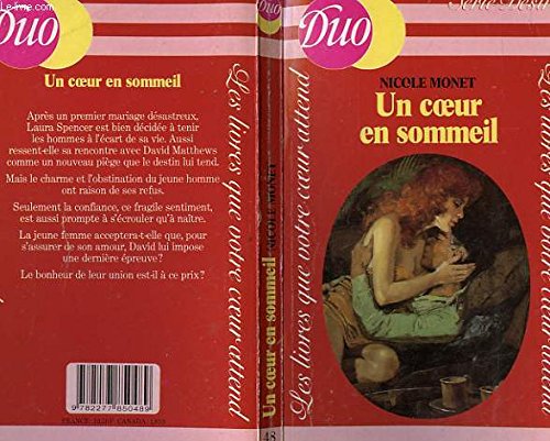 Stock image for Un Coeur en sommeil (Duo) for sale by Librairie Th  la page