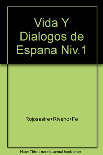 9782278031719: Vida Y Dialogos de Espana Niv.1