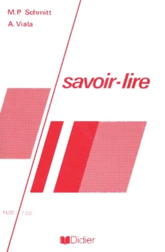 9782278034536: Savoir-Lire. Precis De Lecture Critique