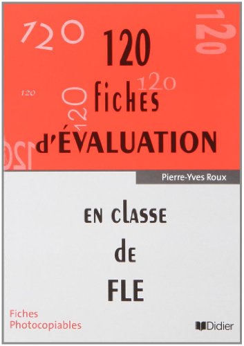 Beispielbild fr 120 FICHES DEVALUATION: EN CLASSE DE FLE. POC zum Verkauf von Zilis Select Books