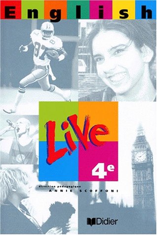 Stock image for English Live : 4e LV1 (Manuel de l'lve) for sale by Librairie Th  la page