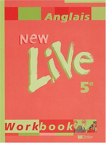 9782278050536: New live, cinquime 2001, cahier d'exercices