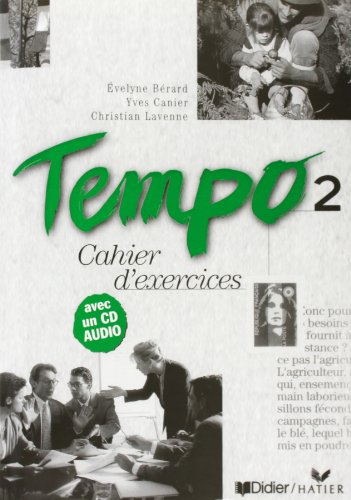 Beispielbild fr Tempo: Cahier d'exercices 2 avec CD-audio zum Verkauf von WorldofBooks
