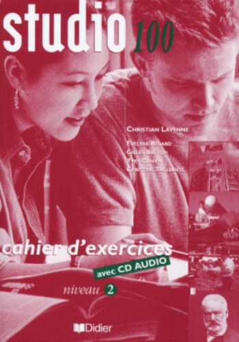 Beispielbild fr Studio 100 : Cahier d'exercices niveau 2 (1CD audio) zum Verkauf von medimops