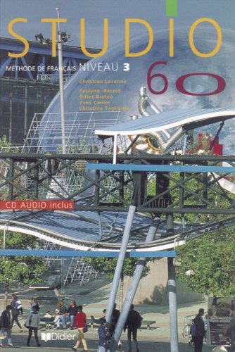 Imagen de archivo de Studio 60 : Niveau 3, méthode de français (1 livre + 1 CD) a la venta por Librairie A LA PAGE
