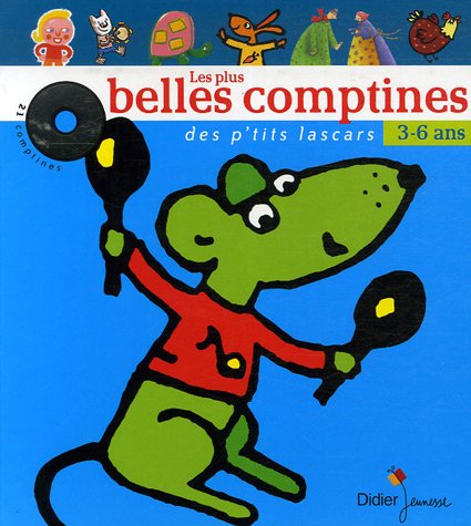 9782278056552: Les plus belles comptines des p'tits lascars: Les plus belles comptines Album et CD