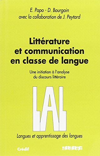 Stock image for Littrature, communication, classe de langue for sale by medimops