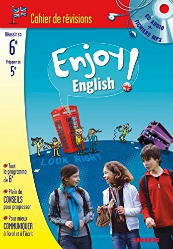 Stock image for Enjoy English ! : Cahier de rvision Anglais 6e  la 5e (1CD audio) for sale by Ammareal