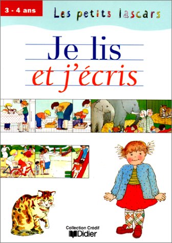 9782278063277: Je lis et j'cris : 3-4 ans, cahier