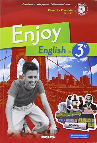 Stock image for Enjoy Anglais 3e - Livre + CD audio-rom for sale by Gallix