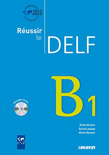 Beispielbild fr Reussir le DELF 2010 edition: Livre B1 & CD audio zum Verkauf von WorldofBooks