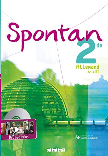 Imagen de archivo de Spontan 2de - A2/B1 - Manuel + DVD-rom mp4 a la venta por Ammareal