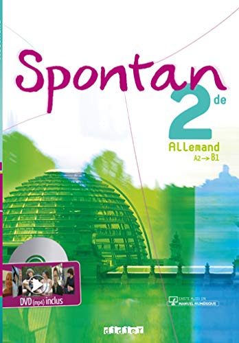 9782278067053: Spontan 2de - A2/B1 - Manuel + DVD-rom mp4 (Spontan Lyce)