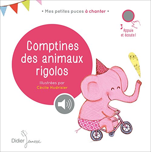Imagen de archivo de Comptines des animaux rigolos (Book + CD) a la venta por WorldofBooks