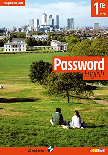 Imagen de archivo de Password English 1re - Livre + CD mp3 a la venta por Ammareal