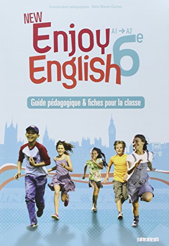 Beispielbild fr New Enjoy English 6e - Guide pdagogique - version papier + fiches zum Verkauf von Gallix