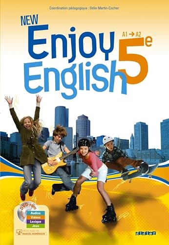9782278072361: New Enjoy English - Anglais 5e - Manuel + DVD-rom