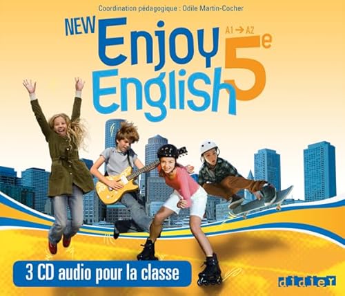 Stock image for New Enjoy English 5e - Coffret CD audio classe for sale by medimops