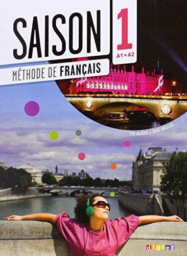 9782278077526: Saison: Livre De L'eleve (A1-a2) + CD + DVD (French Edition)