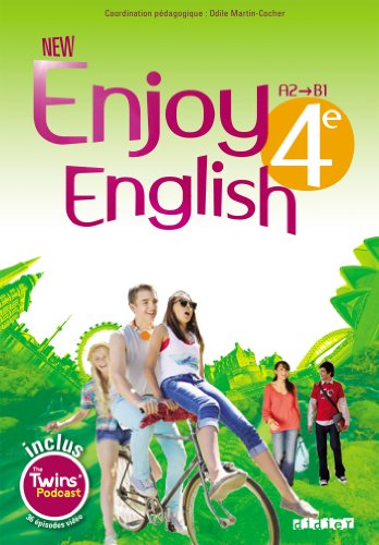 9782278078943: New Enjoy English - Anglais 4e - Livre + DVD-rom