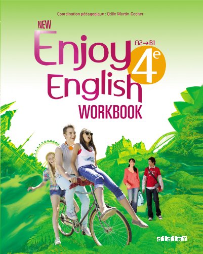 Stock image for New Enjoy English - Anglais 4e - Workbook - version papier for sale by MusicMagpie