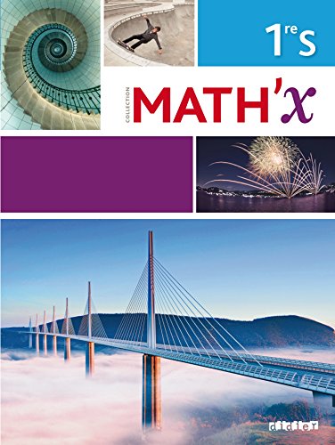 9782278080847: Math'x 1re S (d.2015) - Livre