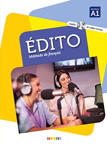 9782278083183: Edito (2016 edition): Livre de l'eleve A1 + CD MP3 + DVD + livre numerique