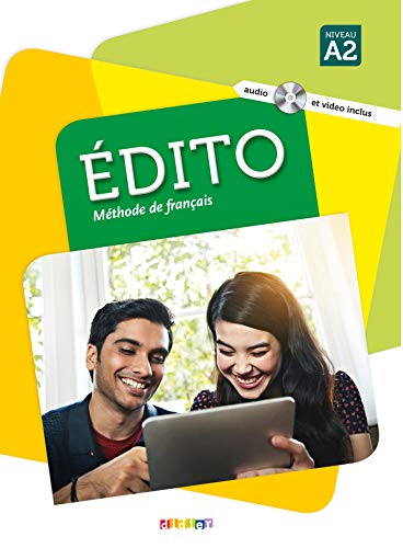 9782278083190: Edito (nouvelle edition): Livre de l'eleve A2 + DVD: Livre de l'eleve A2 + CD MP3 + DVD + livre numeriq
