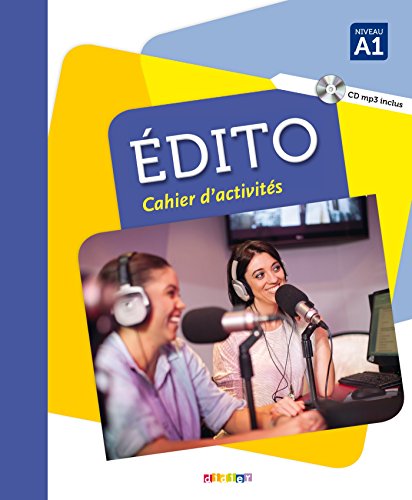 Stock image for Edito Niv. A1 - Cahier + CD MP3 (French Edition) for sale by KuleliBooks