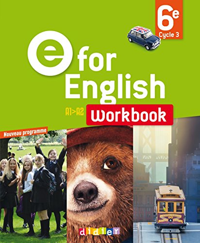 Imagen de archivo de E for English 6e - Workbook a la venta por Ammareal