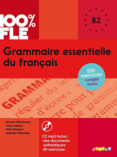 Imagen de archivo de Grammaire essentielle du franais niv. B2 - Livre + CD a la venta por Ammareal