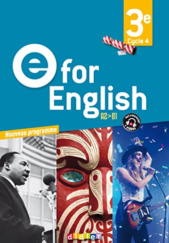 Stock image for E for English 3e (d. 2017) - Livre for sale by Ammareal