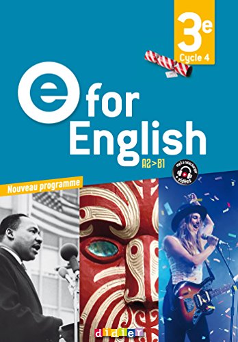 9782278087549: E for English 3e - Anglais Ed.2017 - Livre de l'lve