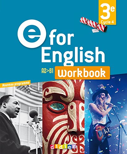 Stock image for E for English 3e (d. 2017) - Workbook - version papier for sale by Ammareal