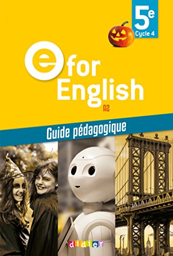 Beispielbild fr E for English 5e - Anglais Ed.2017 - Guide pdagogique zum Verkauf von Gallix
