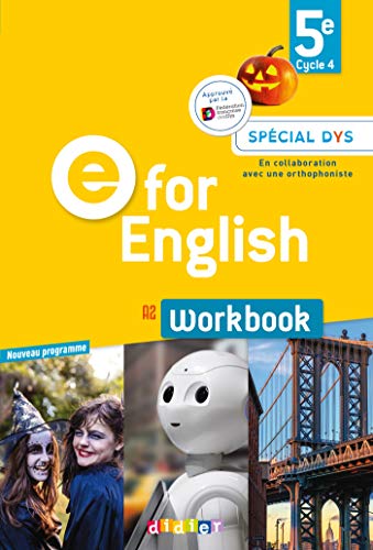 9782278090709: E for English 5e - Anglais Ed.2017 -Workbook Spcial DYS