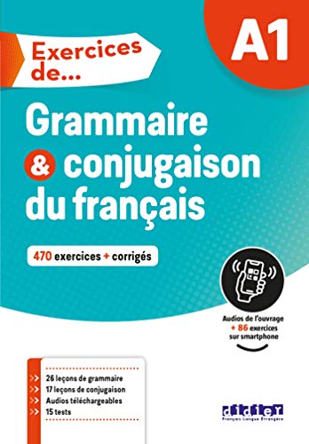 Imagen de archivo de Exercices de. Grammaire et conjugaison: Livre A1 a la venta por Revaluation Books