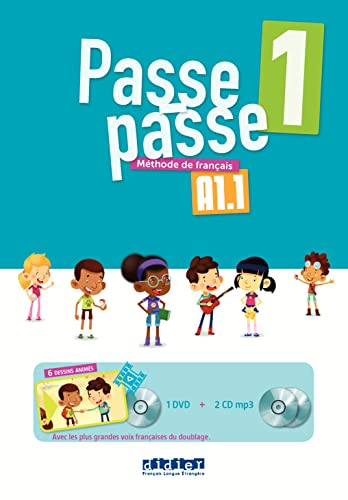 Imagen de archivo de Passe-passe 1 - Coffret de classe (2 CD mp3 + 1 DVD) a la venta por Gallix