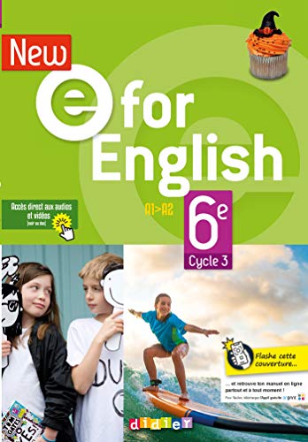 Beispielbild fr New E For English 6me - Anglais Ed.2021 - Livre de l'lve zum Verkauf von Ammareal