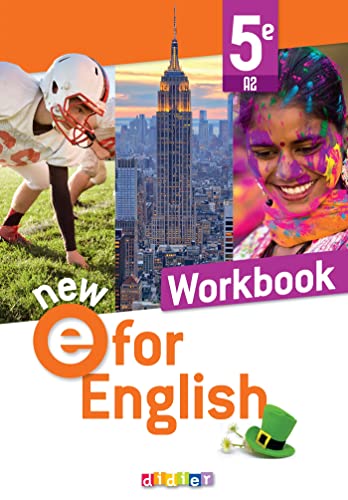 Imagen de archivo de NEW E For English - Anglais 5e Ed. 2022 - Workbook [Broch] Herment, Mlanie; Gouyette, Pascaline; Beffara, Astrid; Cursat, Laura; Fauvert, Carine; Guill, Anna; Ltant, Corinne et Letellier, Karine a la venta por BIBLIO-NET