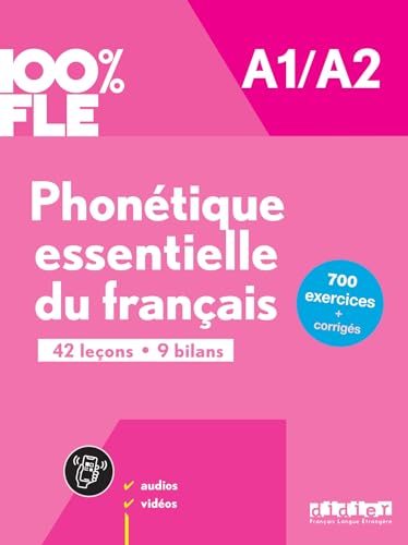 Beispielbild fr 100% FLE - Phontique essentielle du franais A1/A2 - livre + didierfle.app zum Verkauf von Gallix
