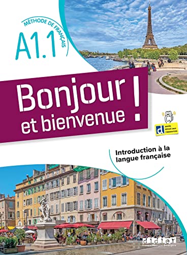 Beispielbild fr Bonjour et bienvenue A1.1 - tout en franais - Livre-cahier + didierfle.app zum Verkauf von Gallix